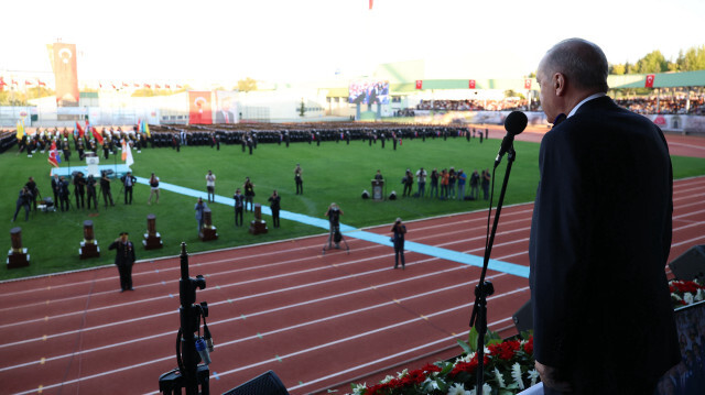 Cumhurbaşkanı Recep Tayyip Erdoğan, Jandarma ve Sahil Güvenlik Akademisi Mezuniyet Töreni'ne katıldı.

