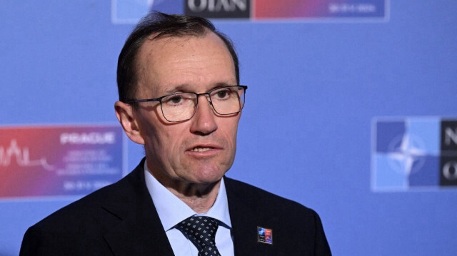 Le ministre norvégien des Affaires étrangères, Espen Barth Eide, à Prague, en République tchèque, le 31 mai 2024.  