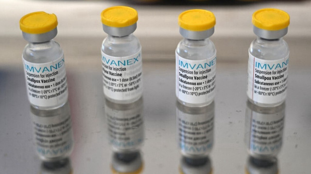 Doses d'Imvanex, un vaccin contre le virus de la variole du singe, dans un centre municipal de vaccination à Marseille, dans le sud de la France, le 10 août 2022.