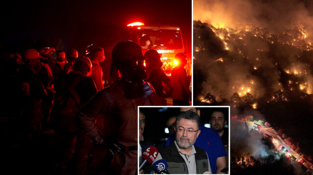 Bugün itibariyle şu ana kadar ülkemizde 72 yangın çıktı. 