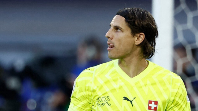 Le gardien de but suisse Yann Sommer lors du quart de finale de l'Euro 2024 entre l'Angleterre et la Suisse, à Düsseldorf, le 6 juillet 2024.