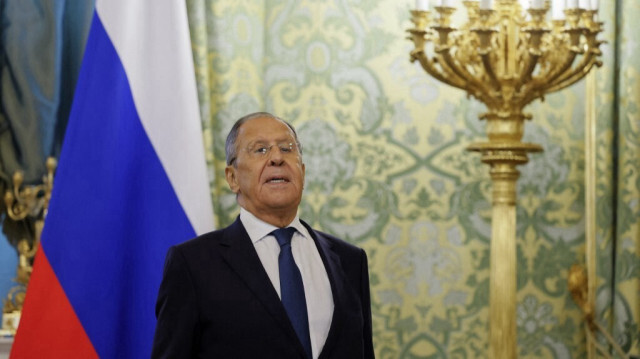 Le ministre russe des Affaires étrangères, Sergueï Lavrov, au Kremlin à Moscou, Russie, le 31 juillet 2024.