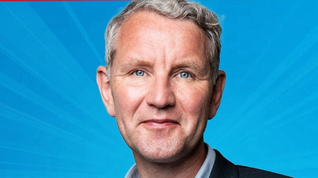 L'un des chefs de file de l'extrême-droite allemande, Björne Höcke, candidat de l'AfD dans le lander de Thuringe.