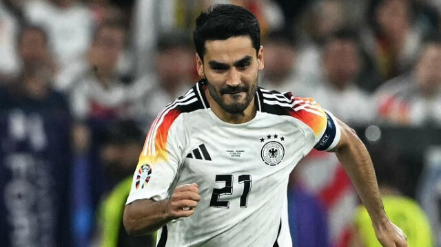 Le milieu de terrain allemand Ilkay Gündogan lors du match de huitième de finale de l'Euro 2024 entre l'Allemagne et le Danemark, le 29 juin 2024.