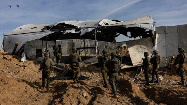 L'armée d'occupation dans la Bande de Gaza.