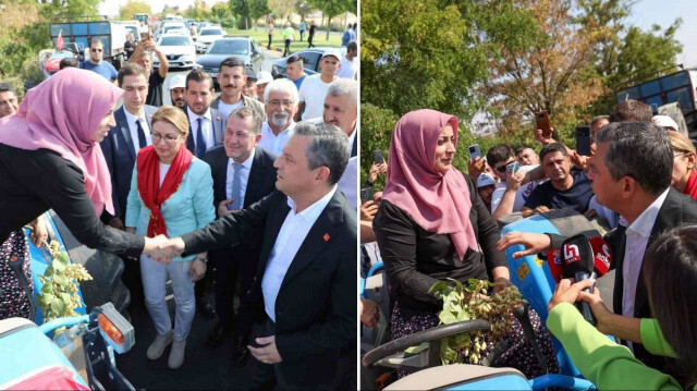 CHP'li Nizip Belediye Başkanı Ali Doğan ise bu anları sosyal medya hesabından paylaştı.