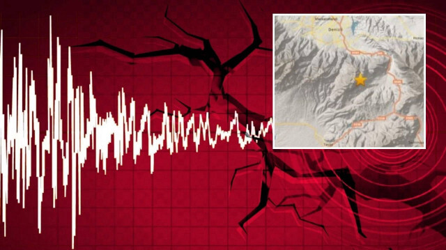 Deprem Tavas ilçesinin yanı sıra kent merkezinden ve çevre illerden hissedildi.