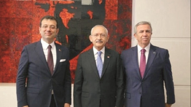 Ekrem İmamoğlu, Kemal Kılıçdaroğlu, Mansur Yavaş.