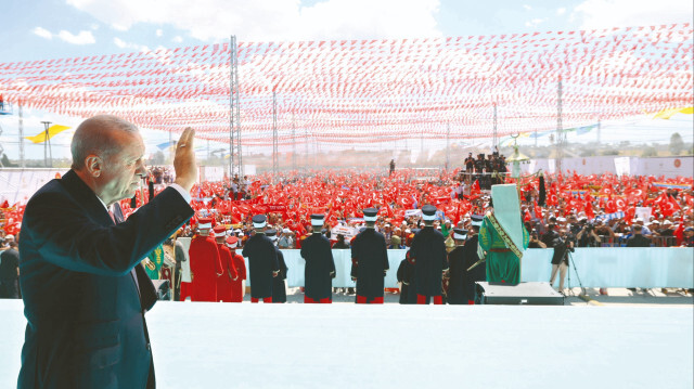 Cumhurbaşkanı Recep Tayyip Erdoğan.