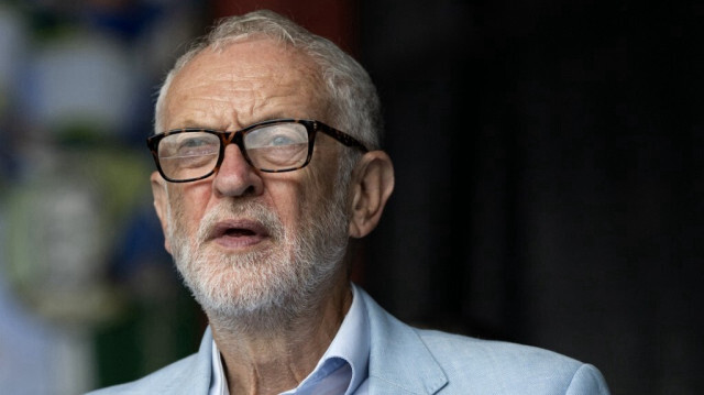 Ancien leader du principal parti d'opposition britannique, le Parti travailliste, Jeremy Corbyn, à Durham, dans le nord-est de l'Angleterre, le 13 juillet 2024. 