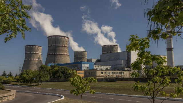 Centrale nucléaire de Rivne, en pleine invasion russe de l'Ukraine, le 10 septembre 2023.