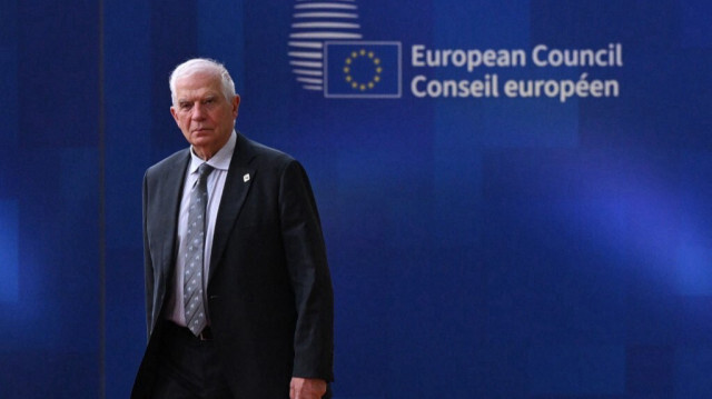 Le représentant spécial de l'Union européenne pour les affaires étrangères et la politique de sécurité, Josep Borrell, au siège de l'UE à Bruxelles, le 27 juin 2024. 