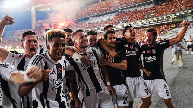 Beşiktaşlı oyuncuların gol sevinçleri