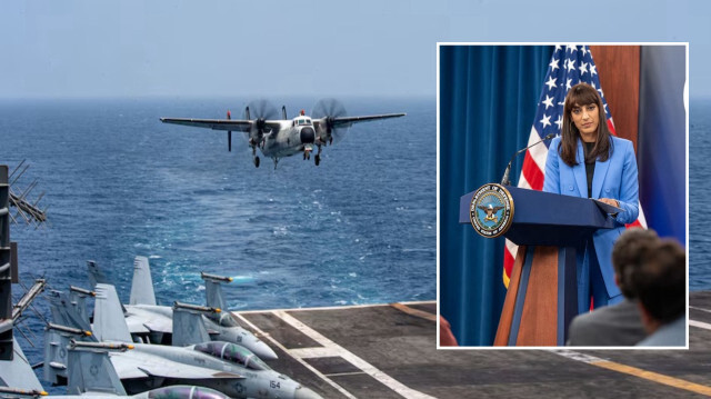 Pentagon: İsrail'in savunma desteğini artırmak üzere bölgeye savaş uçakları ve gemiler konuşlandırılacak