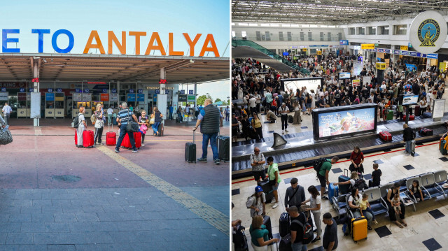Antalya'ya temmuzda gelen turist sayısı ise geçen yılın aynı ayına göre yüzde 2,71 artışla 2 milyon 742 bin 965 oldu.