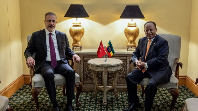 Turkish FM meets with Ethiopian counterpart in Addis Ababa