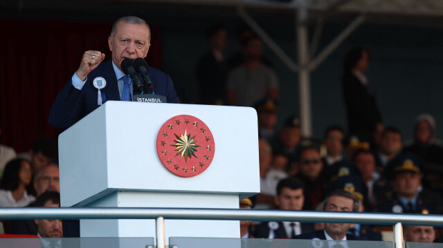 Cumhurbaşkanı Recep Tayyip Erdoğan, Milli Savunma Üniversitesi (MSÜ) Hava Harp Okulu Diploma Alma ve Sancak Devir Teslim Töreni'ne katılarak konuşma yaptı.