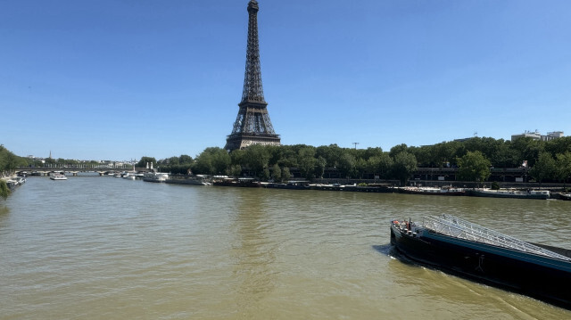 Vue de la Seine à Paris, le 5 août 2024.