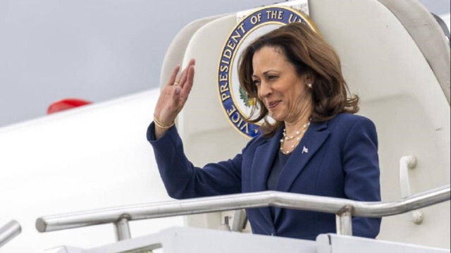 ABD Başkan Yardımcısı Kamala Harris.