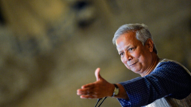 Le prix Nobel de la paix Muhammad Yunus, futur dirigeant du gouvernement intérimaire au Bangladesh.