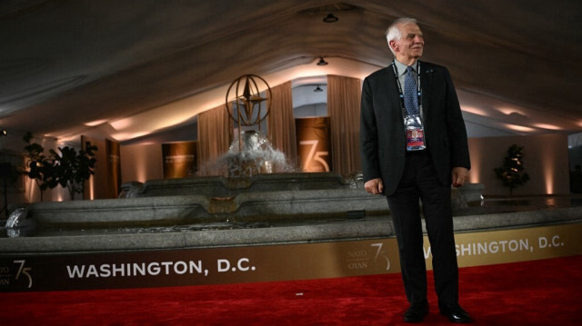 Le chef de la politique étrangère de l'Union européenne, Josep Borrell, à Washington, le 9 juillet 2024.  