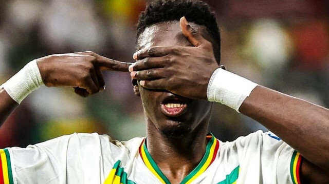 Le joueur de football sénégalais Ismaïla Sarr.