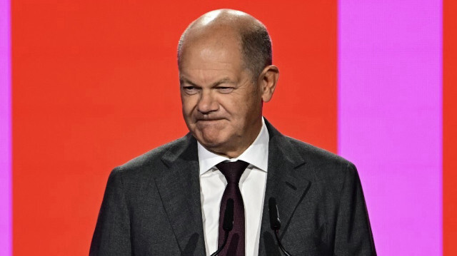 Le chancelier fédéral d'Allemagne, Olaf Scholz.