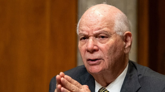 Le président de la commission des Affaires étrangères du Sénat, Ben Cardin, à Washington, le 21 mai 2024.