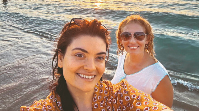 Bahar Tıkkın’a kuzeni Ayşenur'dan geriye 16 Ağustos’ta Didim’de çekildikleri bu fotoğraf kaldı.