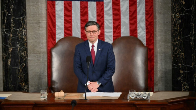 Le président républicain de la Chambre des représentants, Mike Johnson.