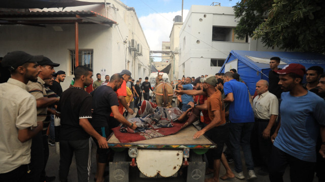 Terör devleti İsrail'in 7 Ekim'den bu yana Gazze Şeridi'ne düzenlediği saldırılarda en az 16 bin 715'i çocuk, 11 bin 308'i kadın olmak üzere 41 bin 182 Filistinli öldü, 95 bin 280 kişi yaralandı.