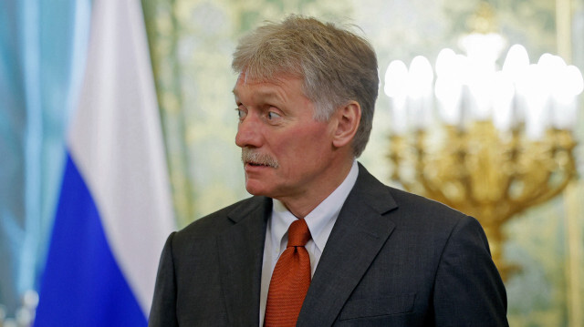 Le porte-parole du Kremlin, Dmitry Peskov, avant la rencontre entre le président russe et le président élu indonésien au Kremlin à Moscou, Russie, le 31 juillet 2024.