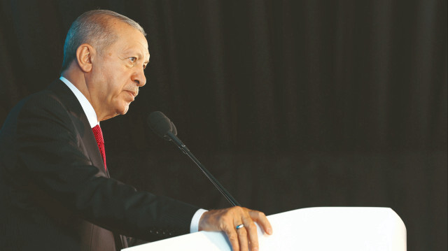 Cumhurbaşkanı Recep Tayyip Erdoğan.