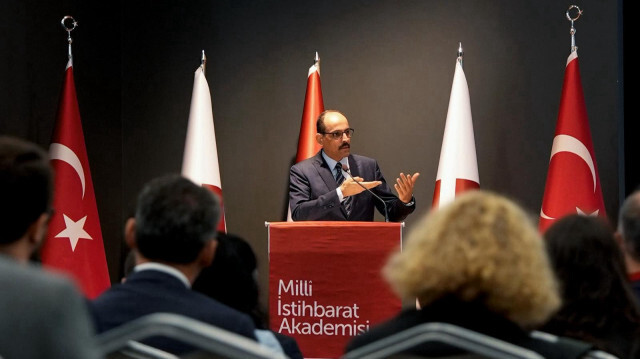 Milli İstihbarat Akademisi'nin ilk dersini MİT Başkanı İbrahim Kalın verdi.