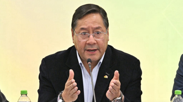 Le président de l'État plurinational de Bolivie, Luis Arce.
