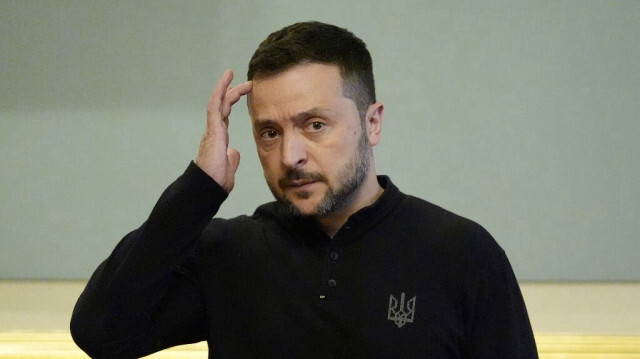 Le président de l'Ukraine, Volodymyr Zelensky.