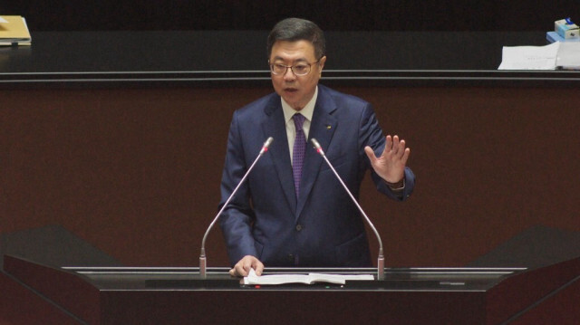 Le premier ministre taïwanais Cho Jung-tai.