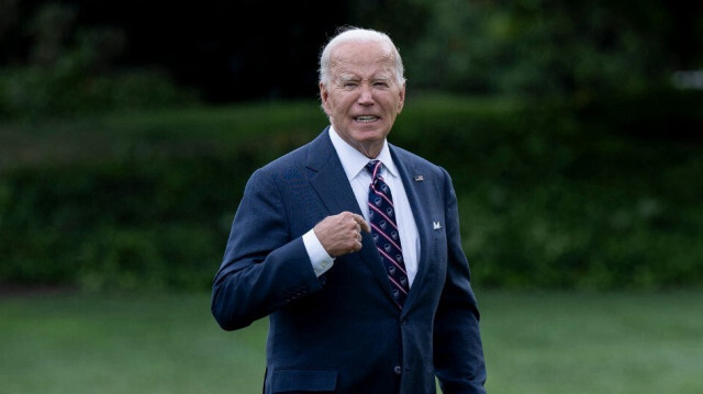 Le président américain Joe Biden répond aux questions des journalistes concernant la tentative d'assassinat visant l'ancien président américain Donald Trump, à la Maison Blanche, le 16 septembre 2024.