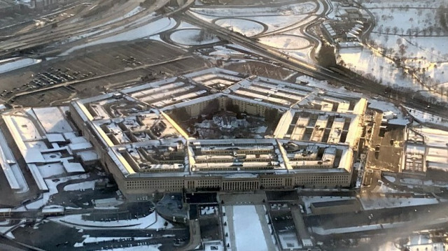 Le Pentagone, département de la Défense des États-Unis, à Washington, 12 mars 2022. 