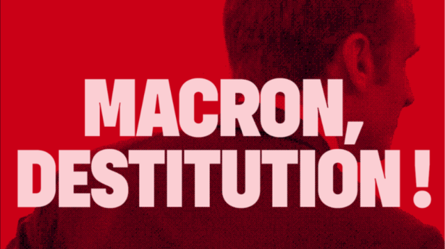 La pétition pour la destitution du président de la République française Emmanuel Macron a récolté 300 000 signatures, le 16 septembre 2024.