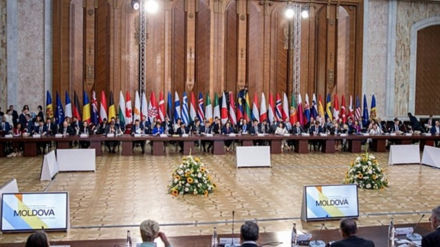 5th Ministerial Conference of the Moldova Partnership Platform held in Chisinau (EPA Photo)