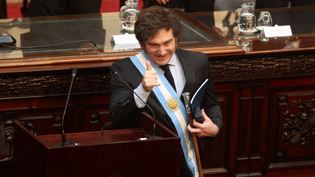 Le président d'Argentine, Javier Milei.
