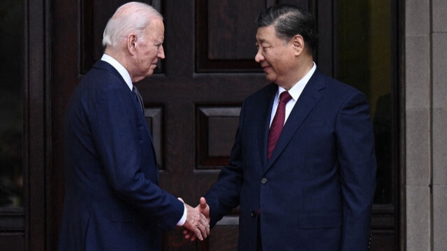 Le président des États-Unis, Joe Bident et son homologue chinois, Xi Jinping.