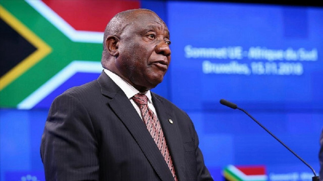 South African President Cyril Ramaphosa