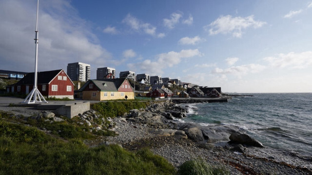 La zone du Colonial Harbour est visible à Nuuk, au Groenland, le 30 août 2024. 