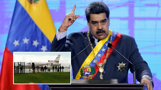 ABD, Venezuela Devlet Başkanı Maduro'nun uçağına el koydu.