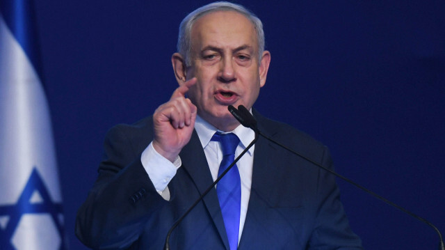 Katil İsrail Başbakanı Binyamin Netanyahu açıklama yaptı.