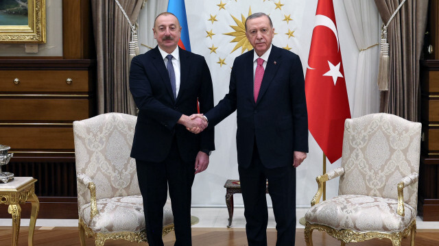 Arşiv- Cumhurbaşkanı Recep Tayyip Erdoğan Azerbaycan Cumhurbaşkanı İlham Aliyev ile bir telefon görüşmesi gerçekleştirdi. 