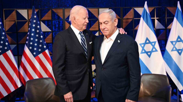 Arşiv - ABD Başkanı Joe Biden ile İsrail Başbakanı Binyanin Netanyahu.