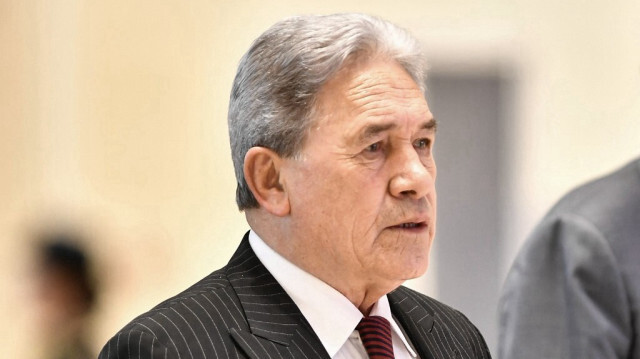 Le vice-Premier ministre et ministre des Affaires étrangères néo-zélandais, Winston Peters, à Vientiane, au Laos, le 25 juillet 2024. 